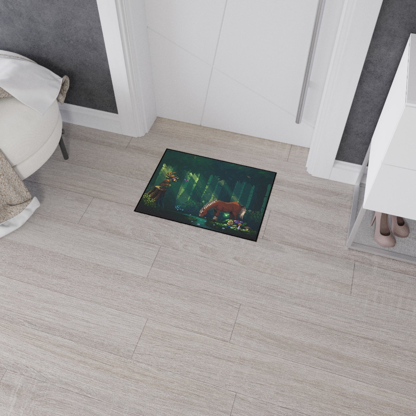 Majora's Mask TLOZ Heavy Duty Floor Mat