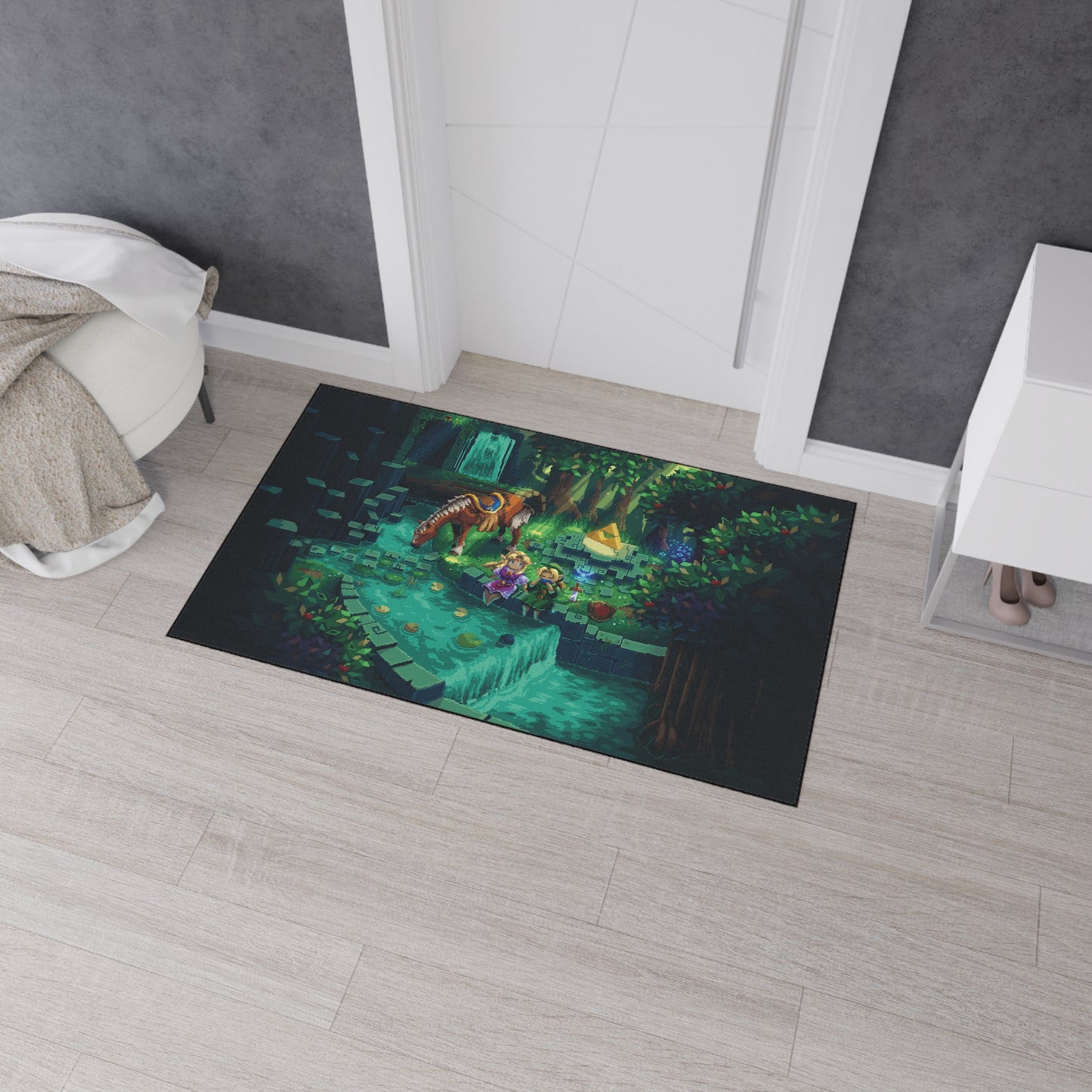 Ocarina TLOZ Heavy Duty Floor Mat