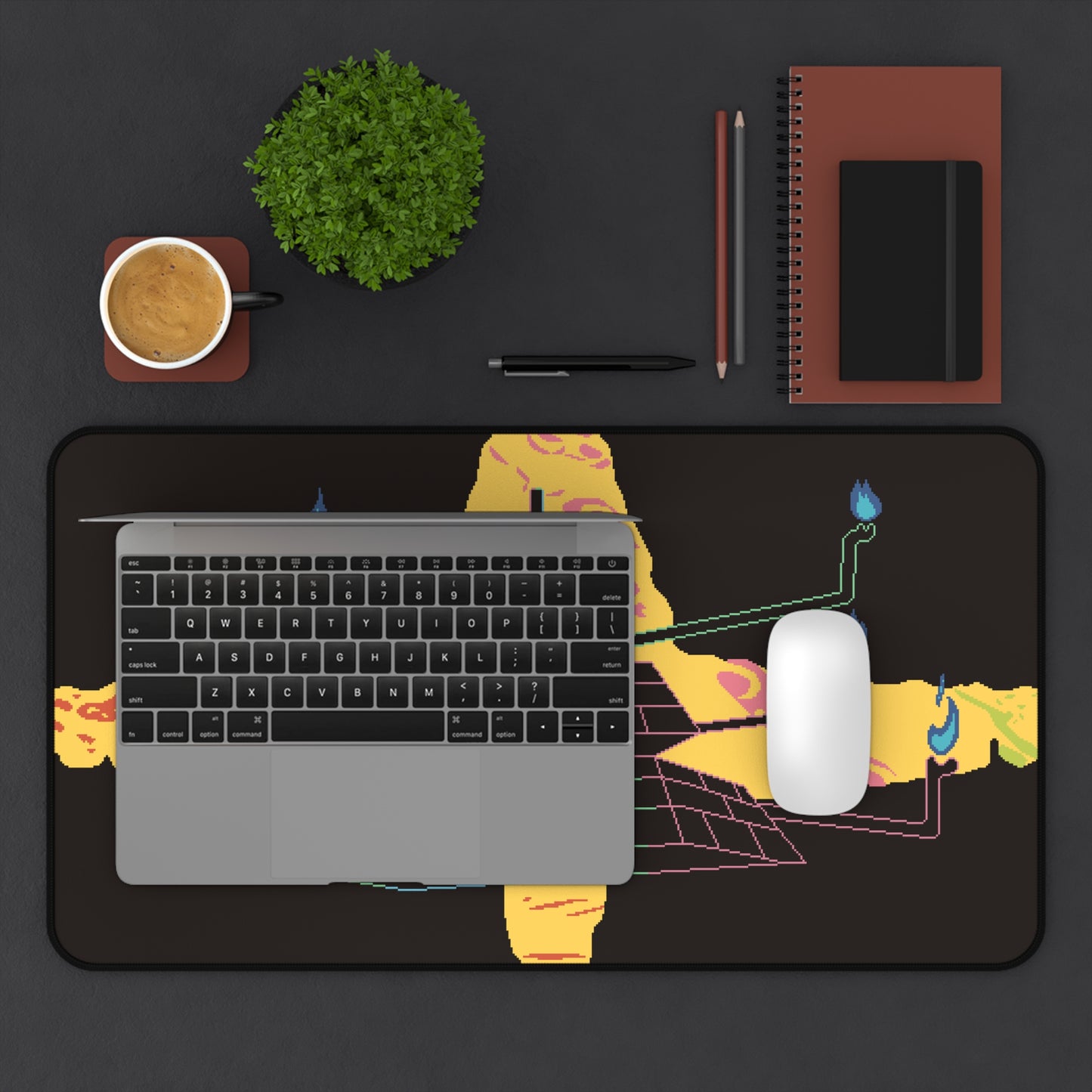 Bill Cipher Gravity Falls Desk Mat
