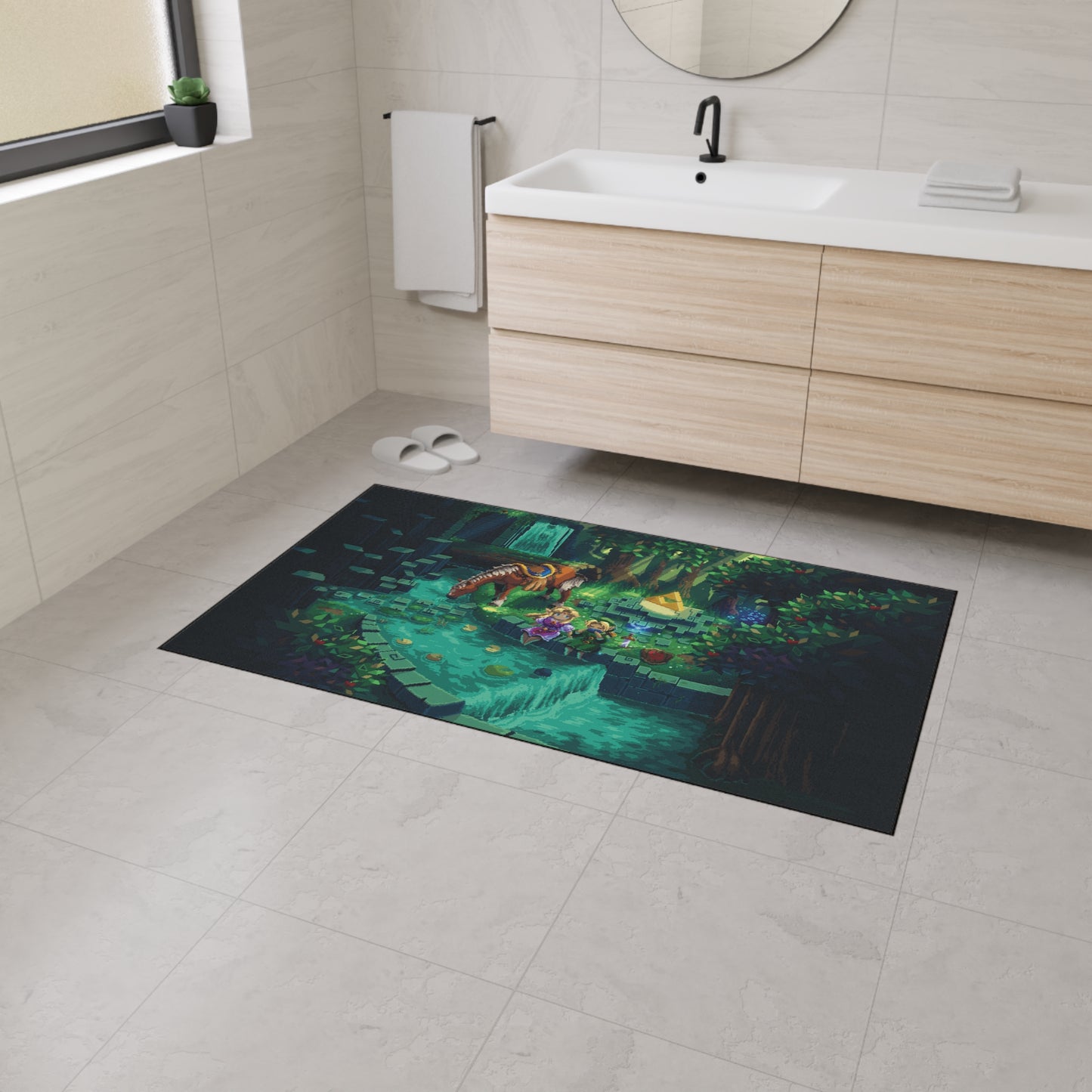 Ocarina TLOZ Heavy Duty Floor Mat