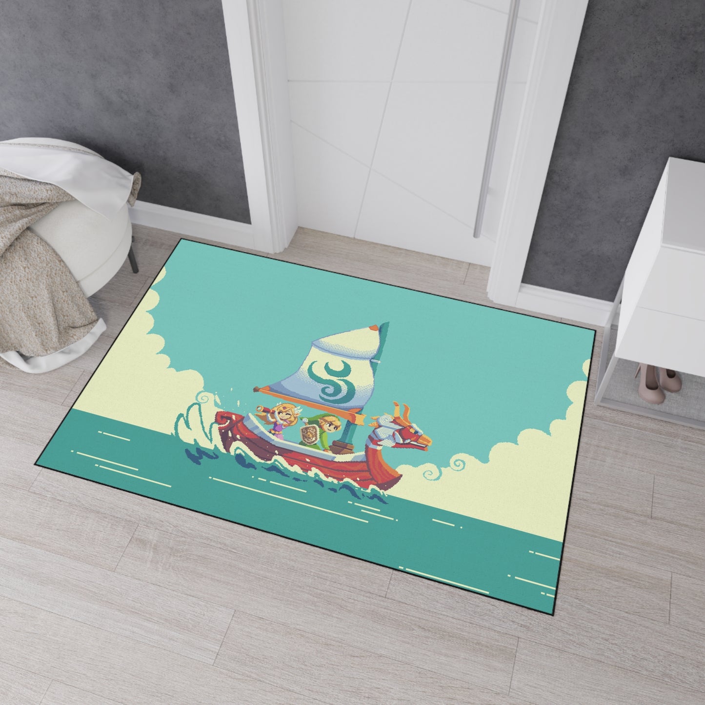 Wind Waker TLOZ Heavy Duty Floor Mat