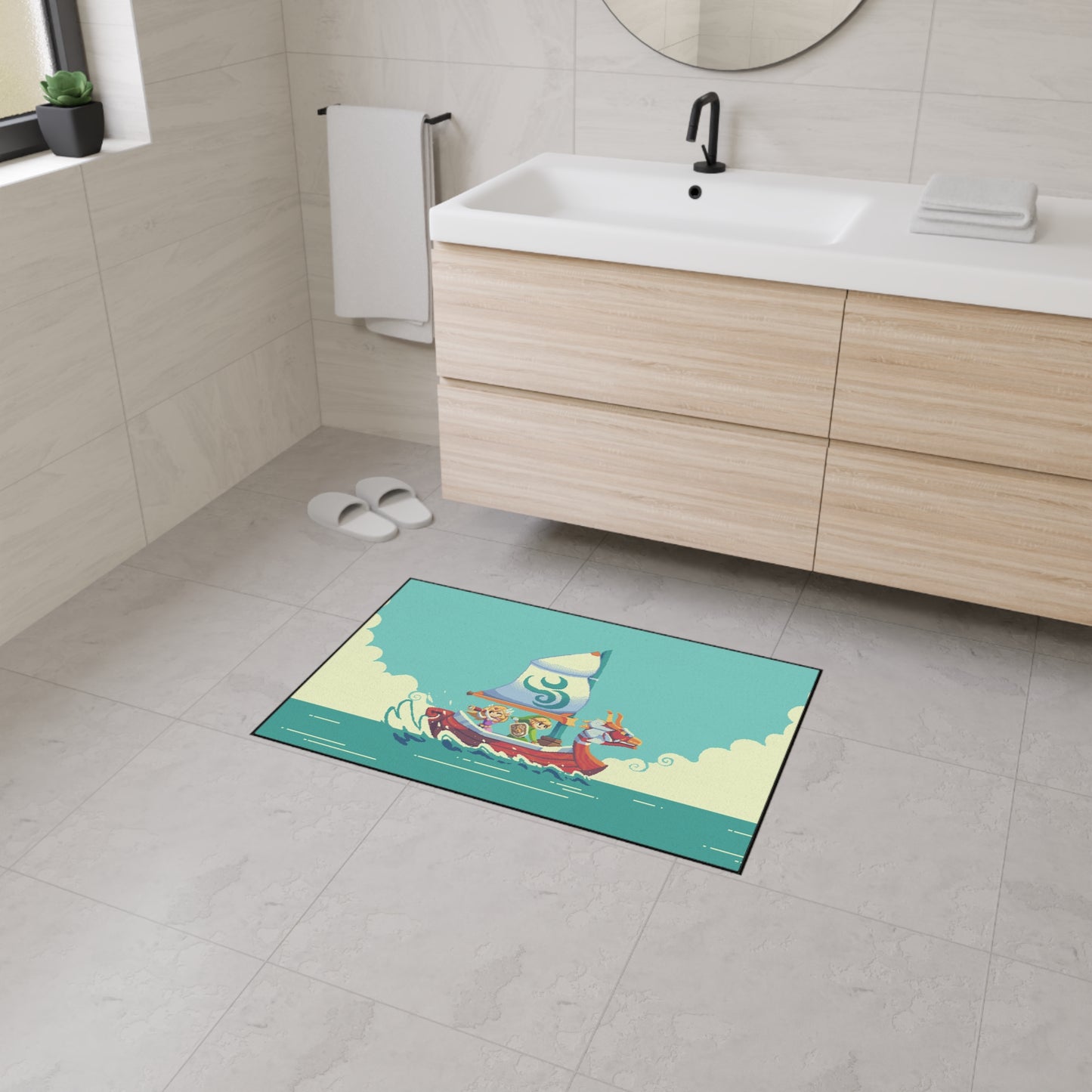 Wind Waker TLOZ Heavy Duty Floor Mat