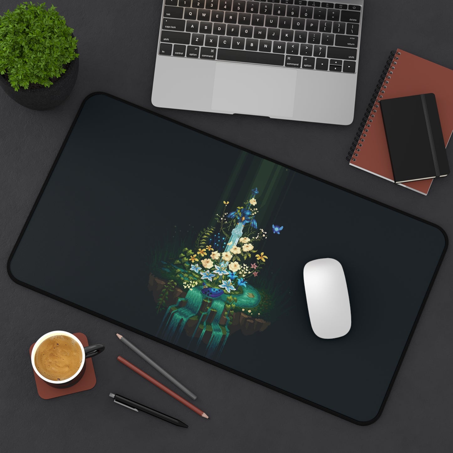 Master Sword TLOZ Desk Mat & Mouse Pad