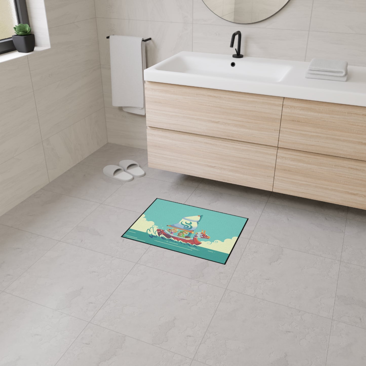 Wind Waker TLOZ Heavy Duty Floor Mat