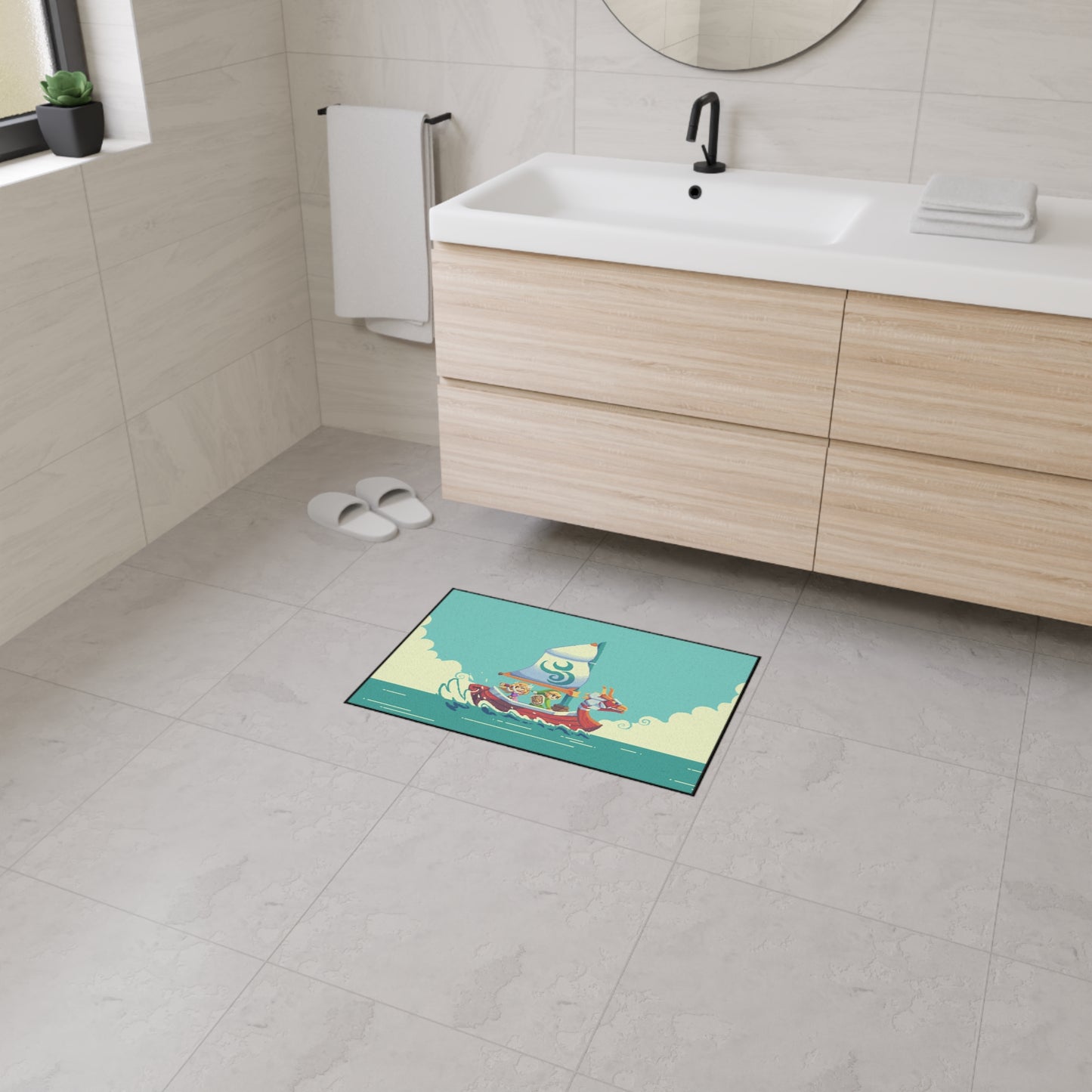 Wind Waker TLOZ Heavy Duty Floor Mat