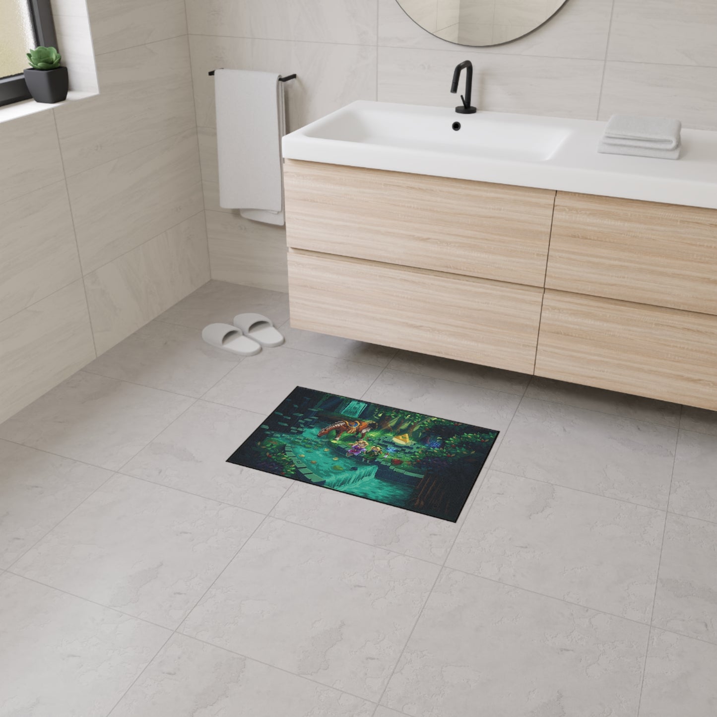 Ocarina TLOZ Heavy Duty Floor Mat