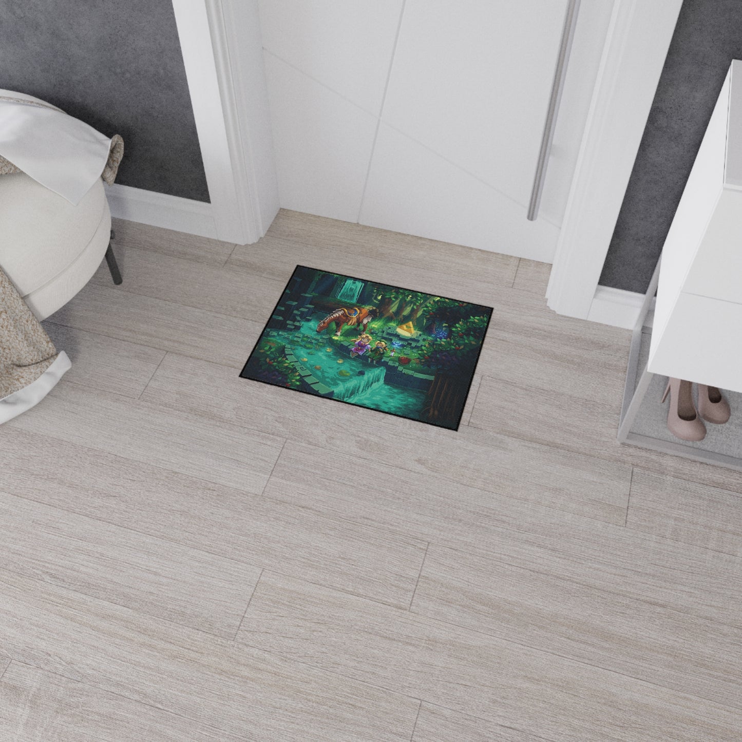 Ocarina TLOZ Heavy Duty Floor Mat