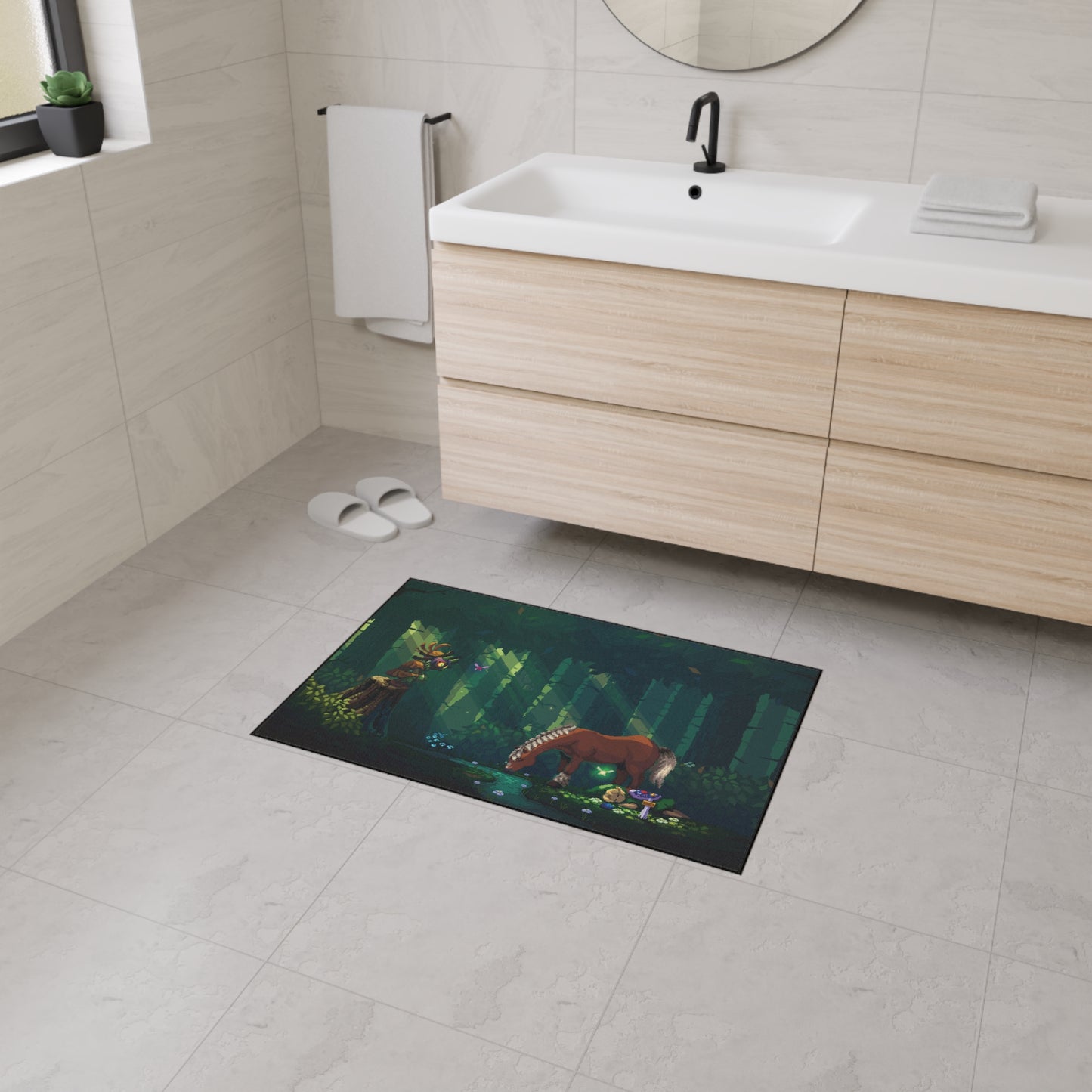 Majora's Mask TLOZ Heavy Duty Floor Mat