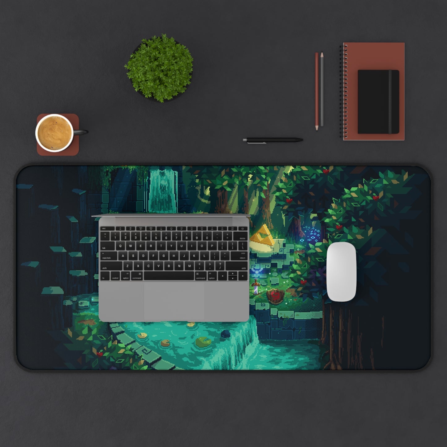 Ocarina TLOZ Desk Mat & Mouse Pad