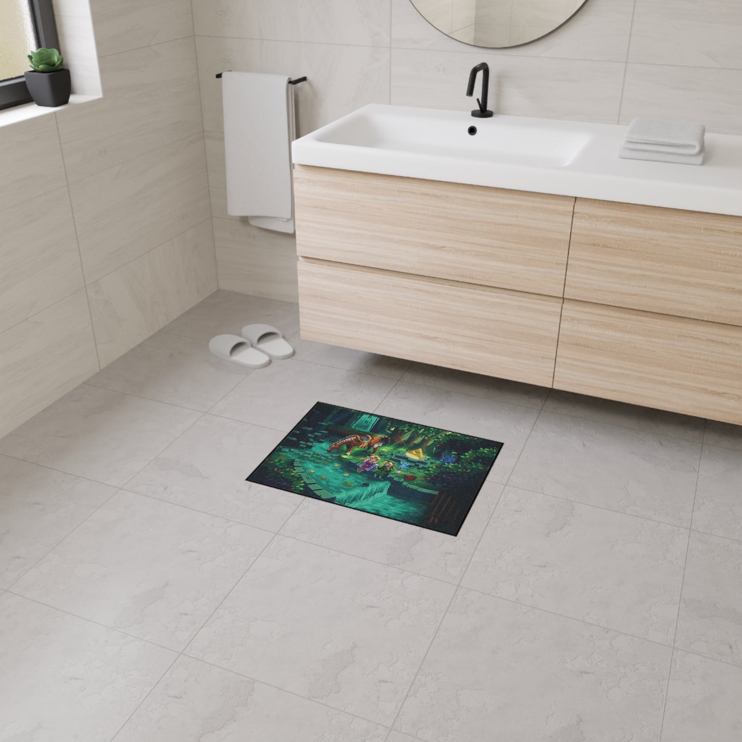 Ocarina TLOZ Heavy Duty Floor Mat