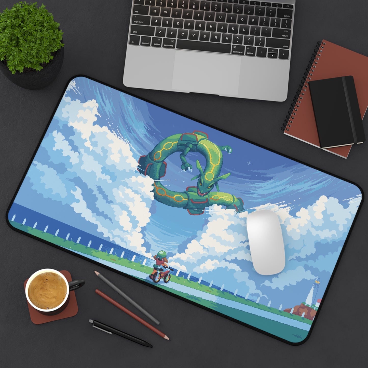 Rayquaza II Desk Mat & Mouse Pad