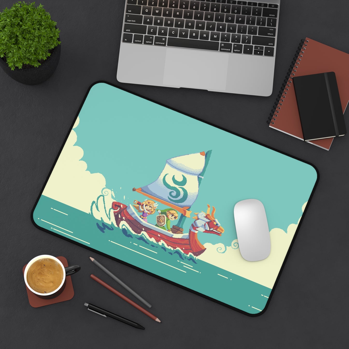 Wind Waker TLOZ Desk Mat & Mouse Pad