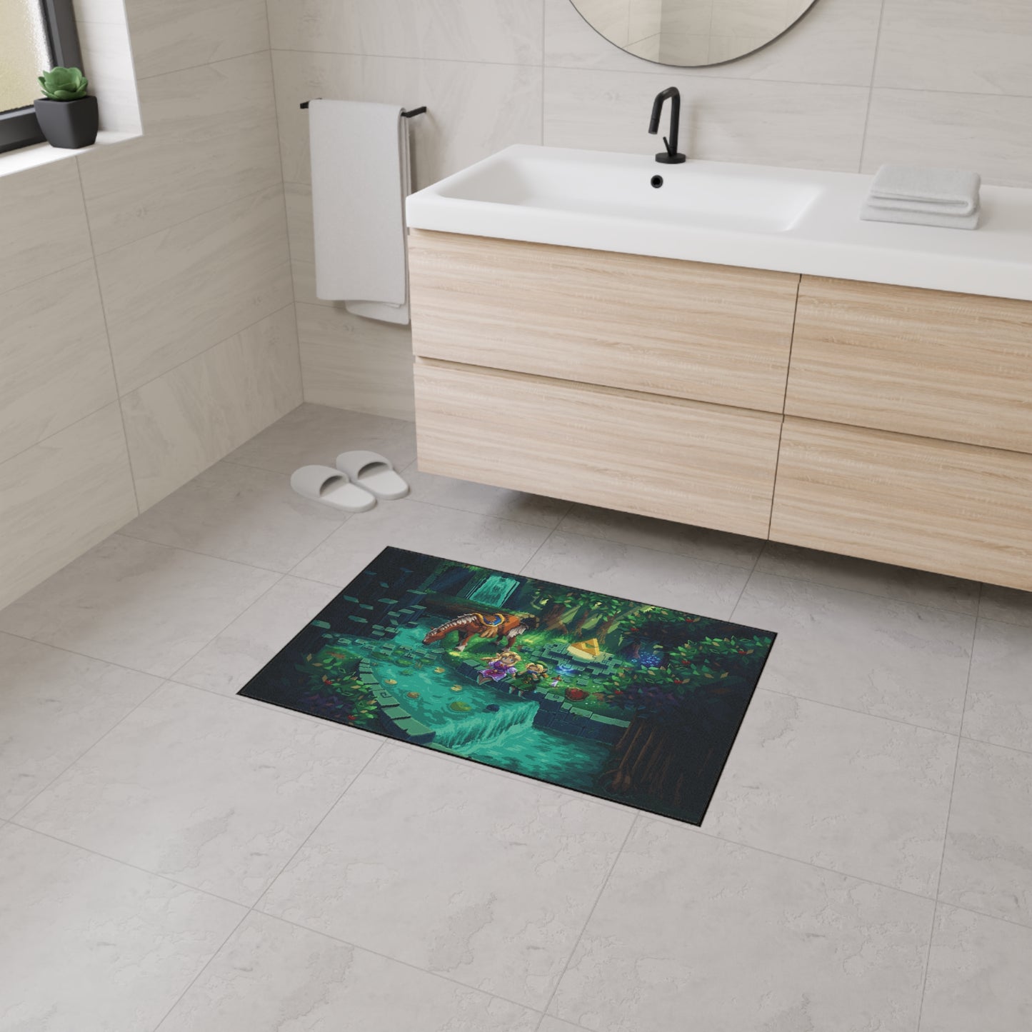 Ocarina TLOZ Heavy Duty Floor Mat