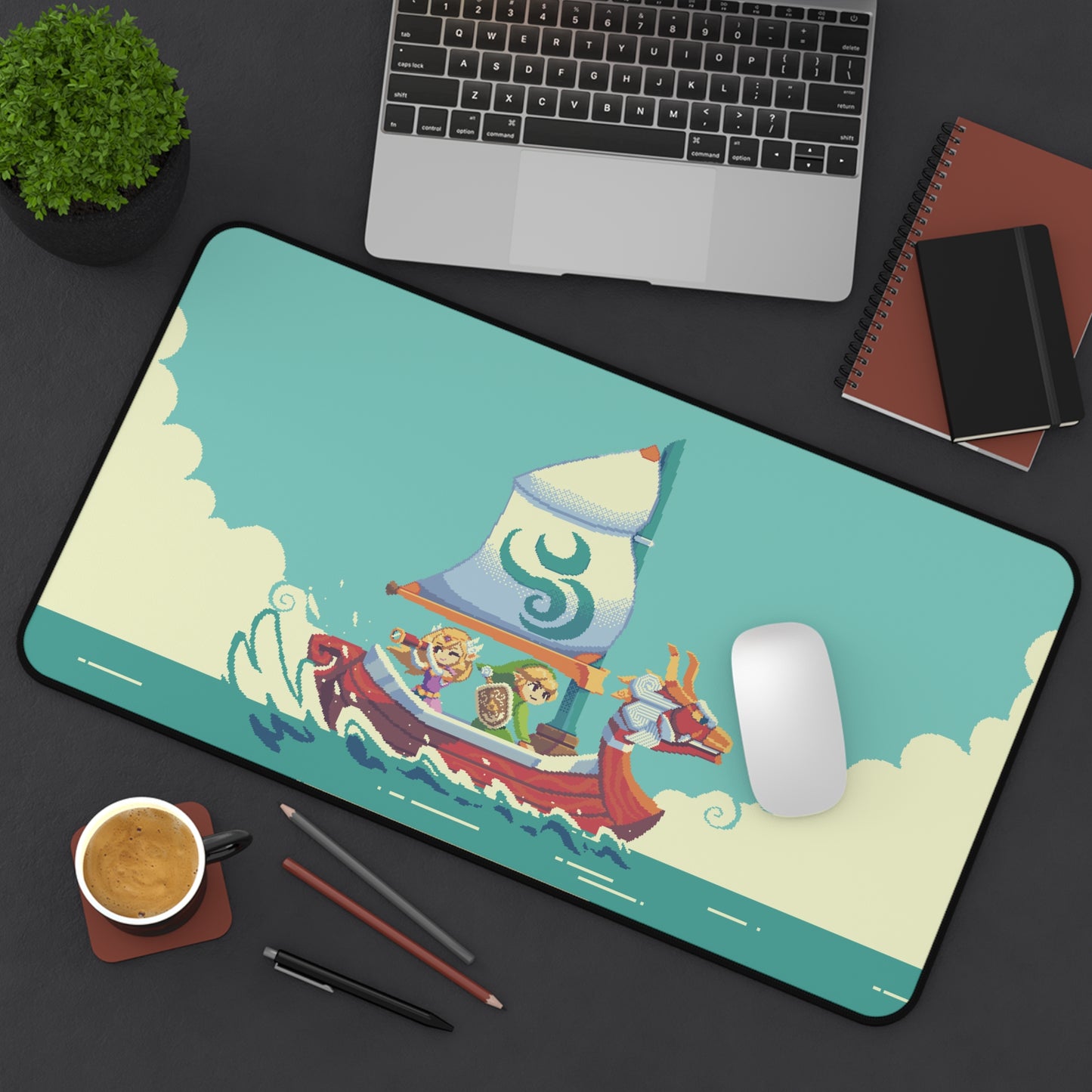 Wind Waker TLOZ Desk Mat & Mouse Pad