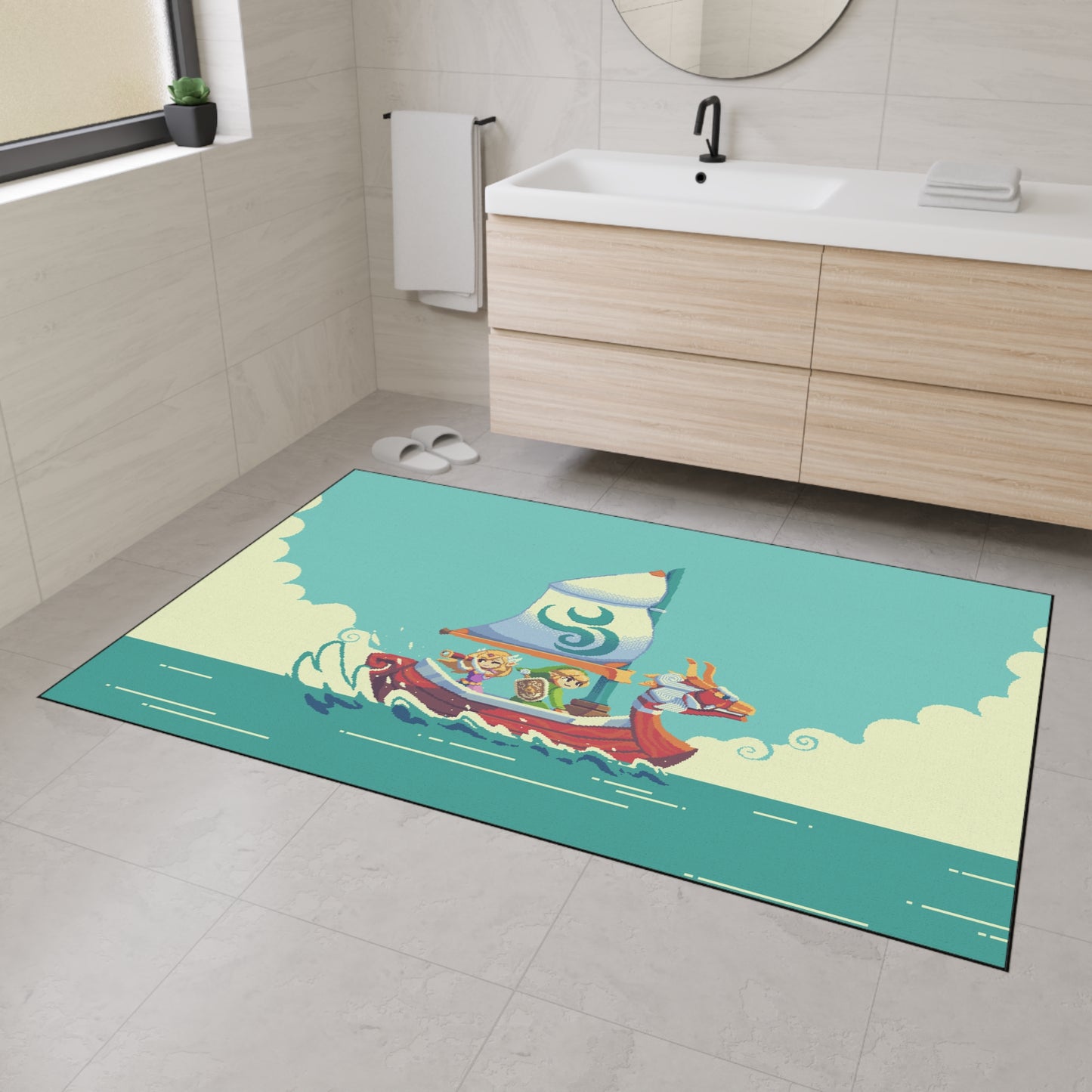 Wind Waker TLOZ Heavy Duty Floor Mat