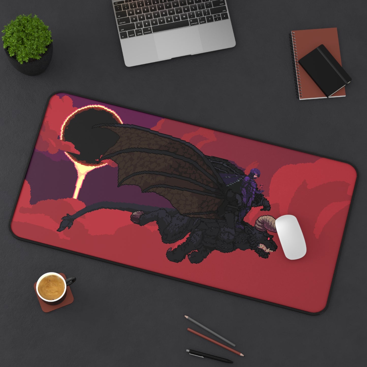 Griffith and Zodd Berserk Desk Mat & Mouse Pad