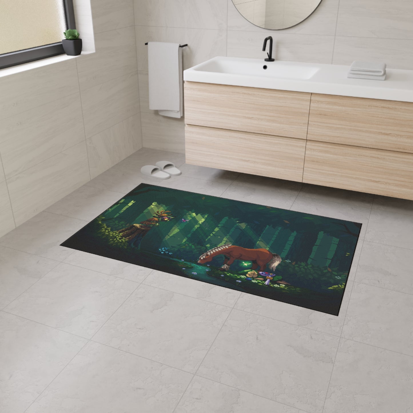 Majora's Mask TLOZ Heavy Duty Floor Mat