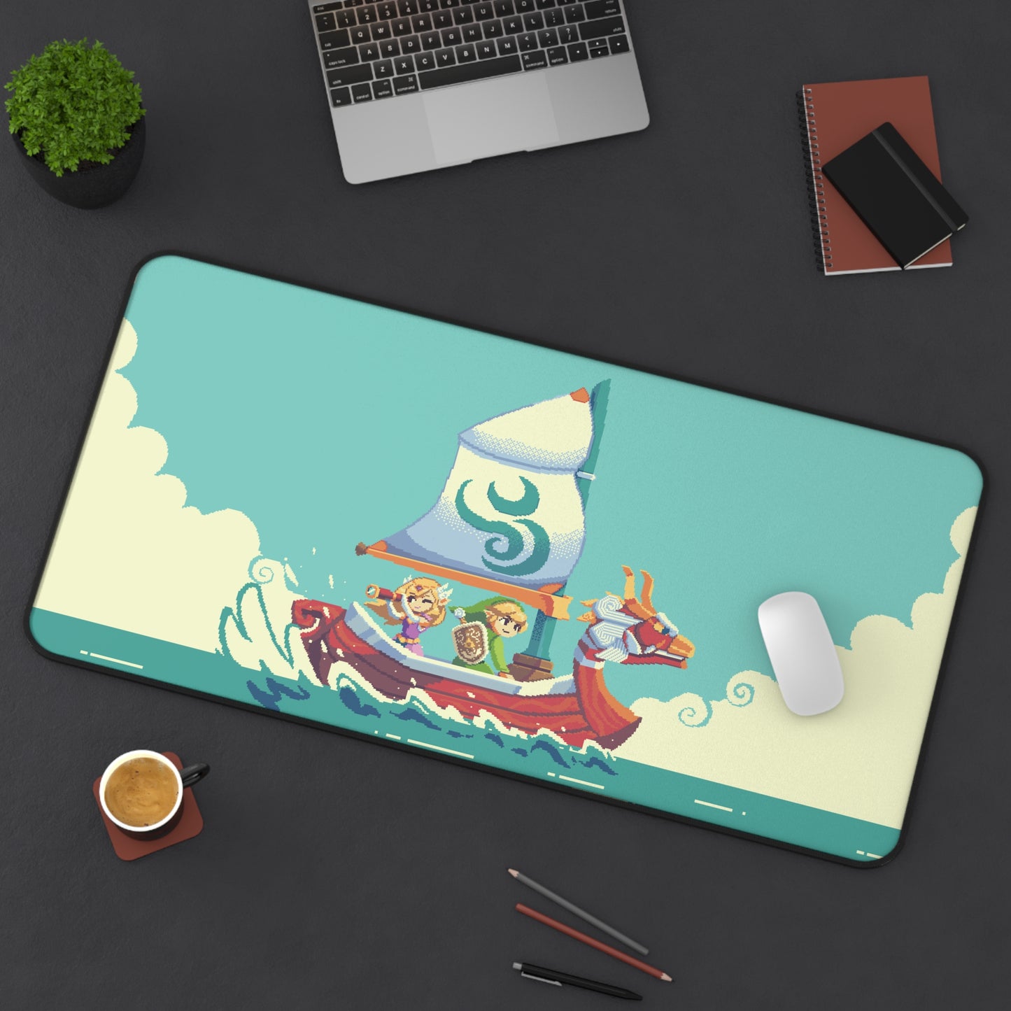 Wind Waker TLOZ Desk Mat & Mouse Pad