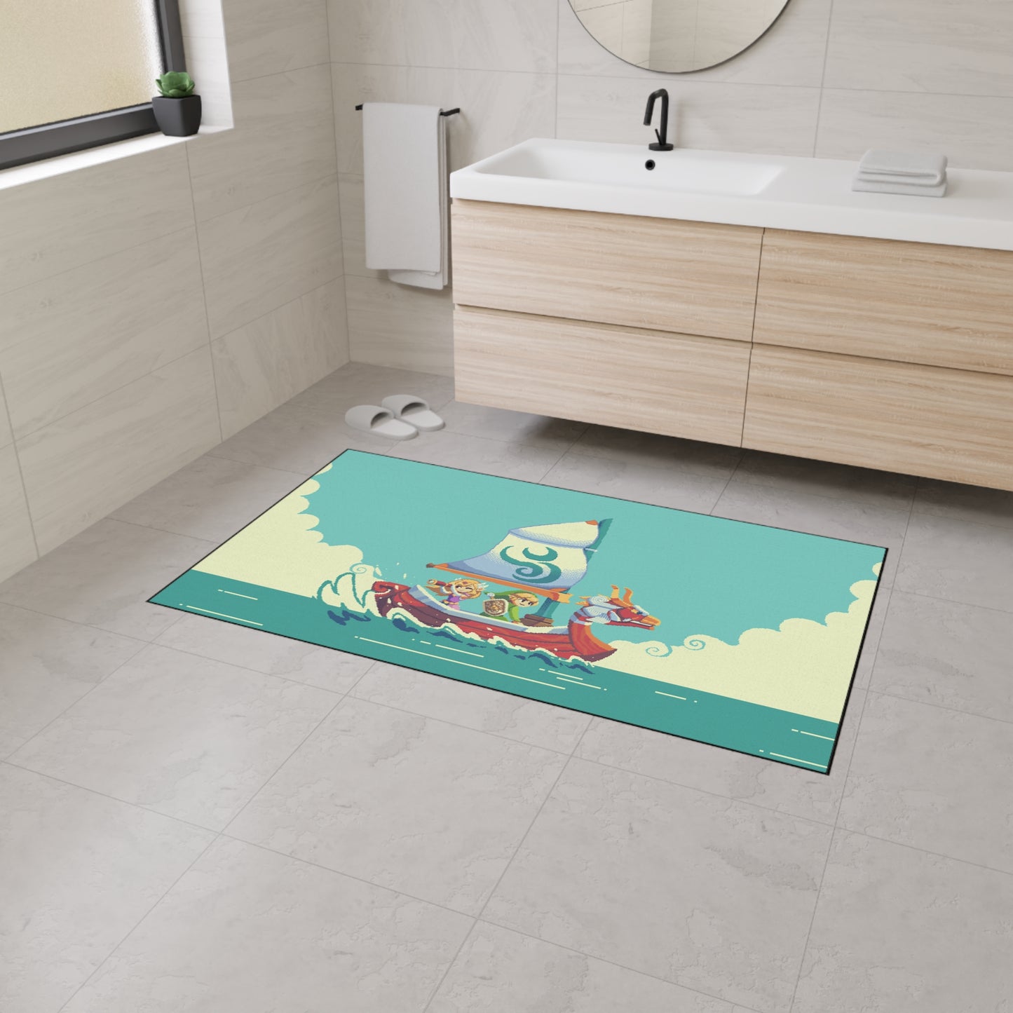Wind Waker TLOZ Heavy Duty Floor Mat