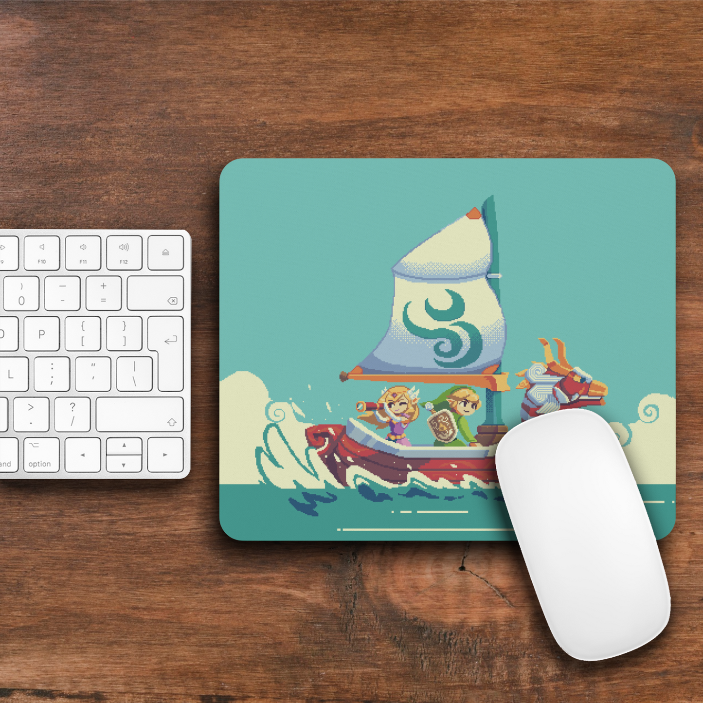 Wind Waker TLOZ Desk Mat & Mouse Pad