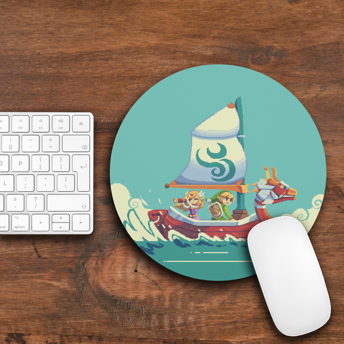 Wind Waker TLOZ Desk Mat & Mouse Pad