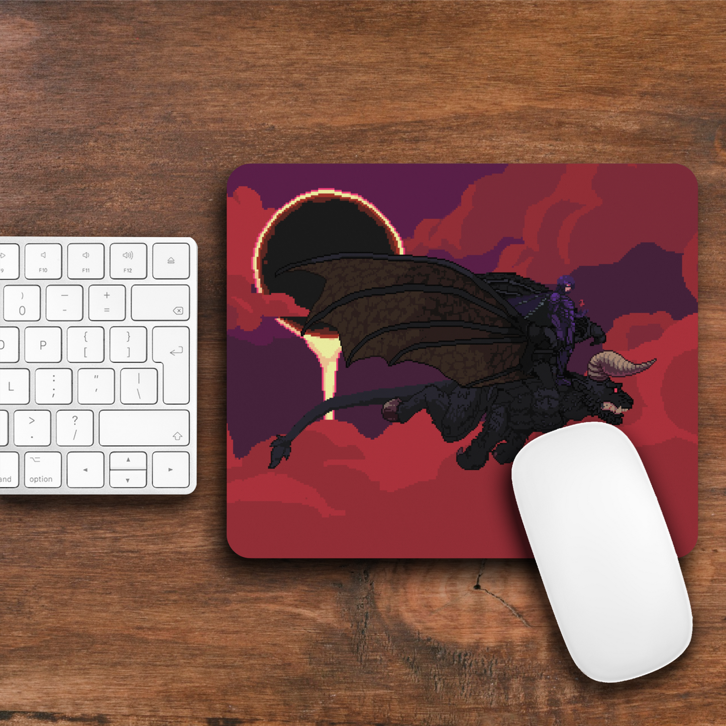 Griffith and Zodd Berserk Desk Mat & Mouse Pad