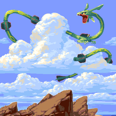 Rayquaza Sky - Digital Item
