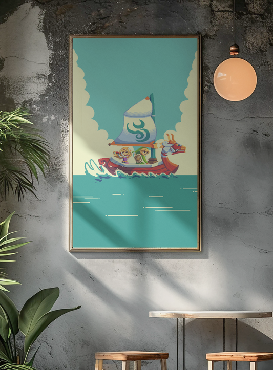 Wind Waker TLOZ Museum-Quality Matte Paper Poster