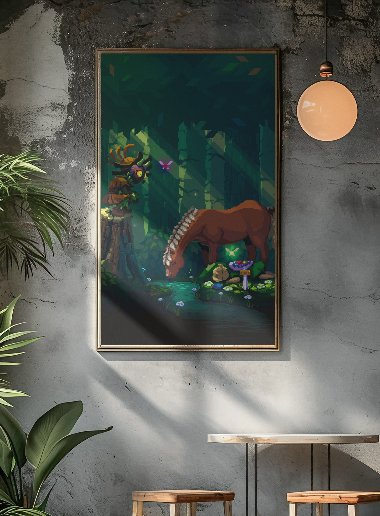 Majora's Mask TLOZ Museum-Quality Matte Paper Poster