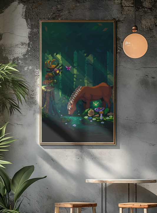 Majora's Mask TLOZ Museum-Quality Matte Paper Poster