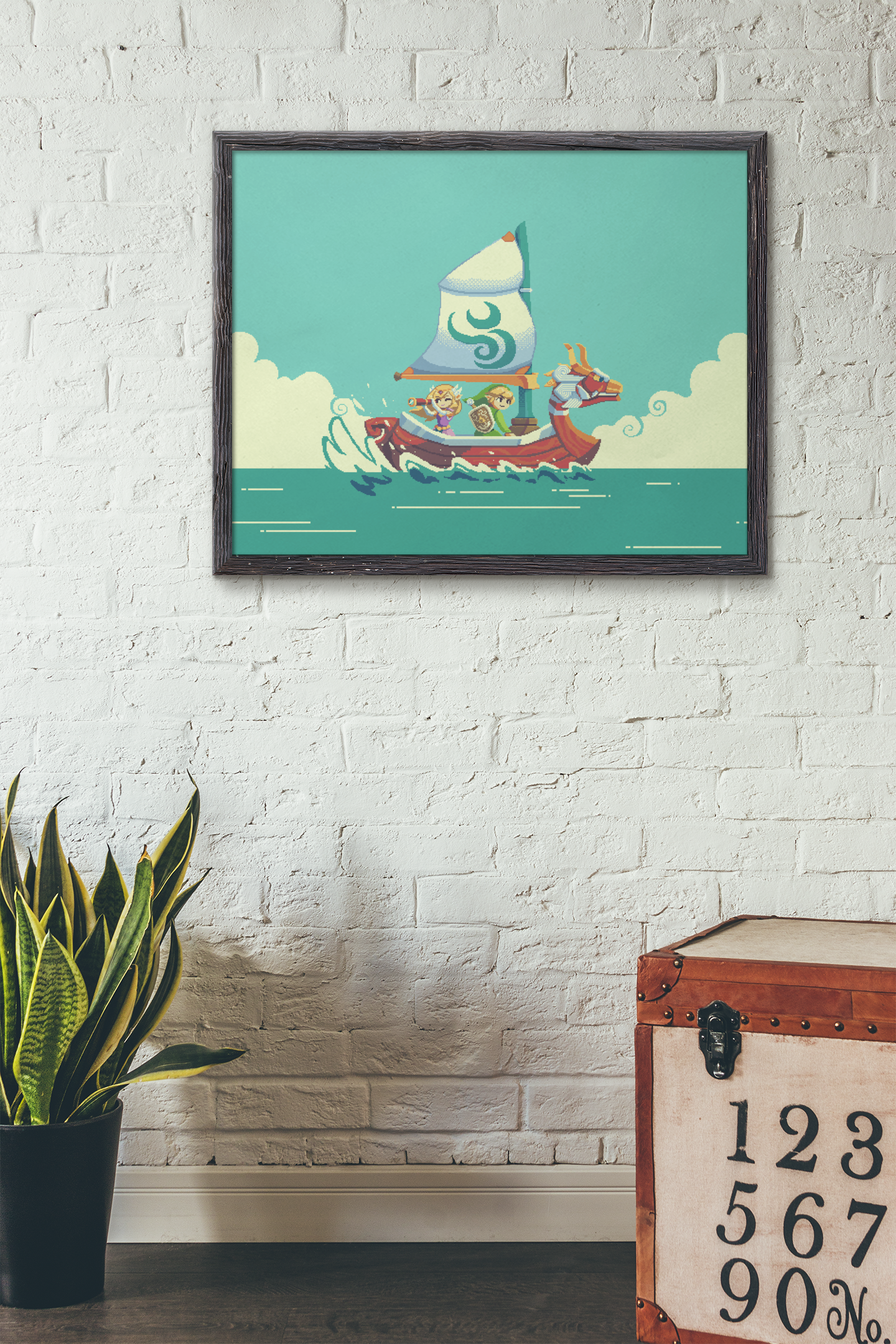 Wind Waker TLOZ Museum-Quality Matte Paper Poster