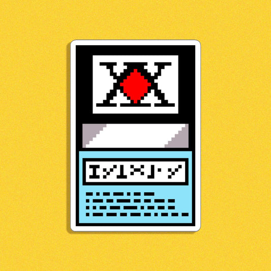 License HxH - Kiss-Cut Sticker
