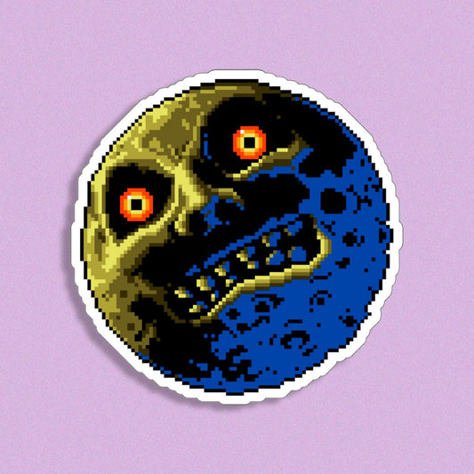 Moon TLOZ - Kiss-Cut Sticker