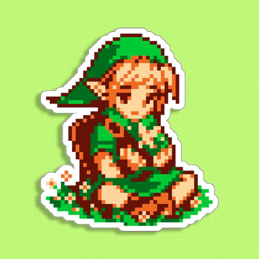 Link TLOZ - Kiss-Cut Sticker