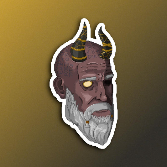 Mimir GoW - Kiss-Cut Sticker