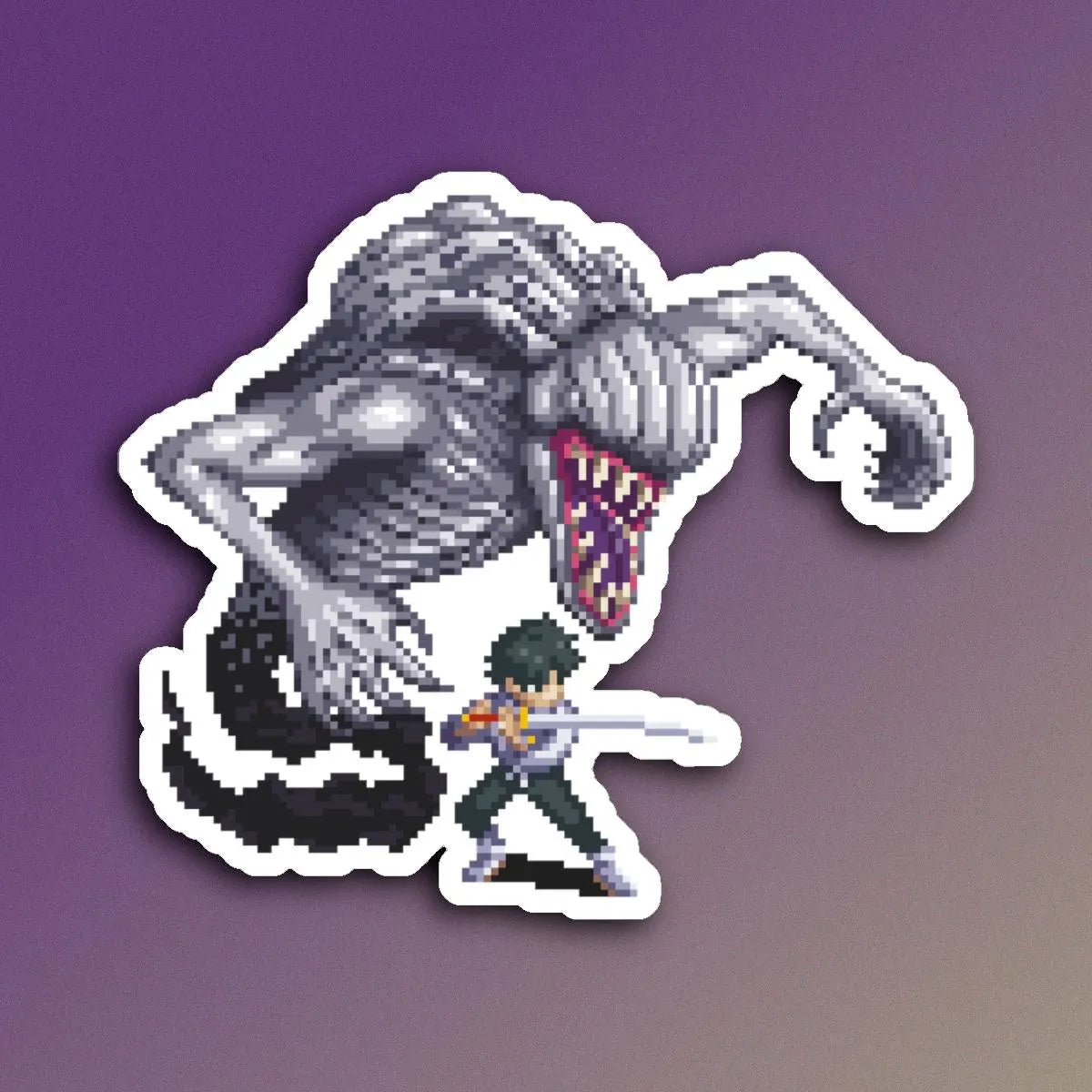 Yūta Okkotsu JJK - Kiss-Cut Sticker