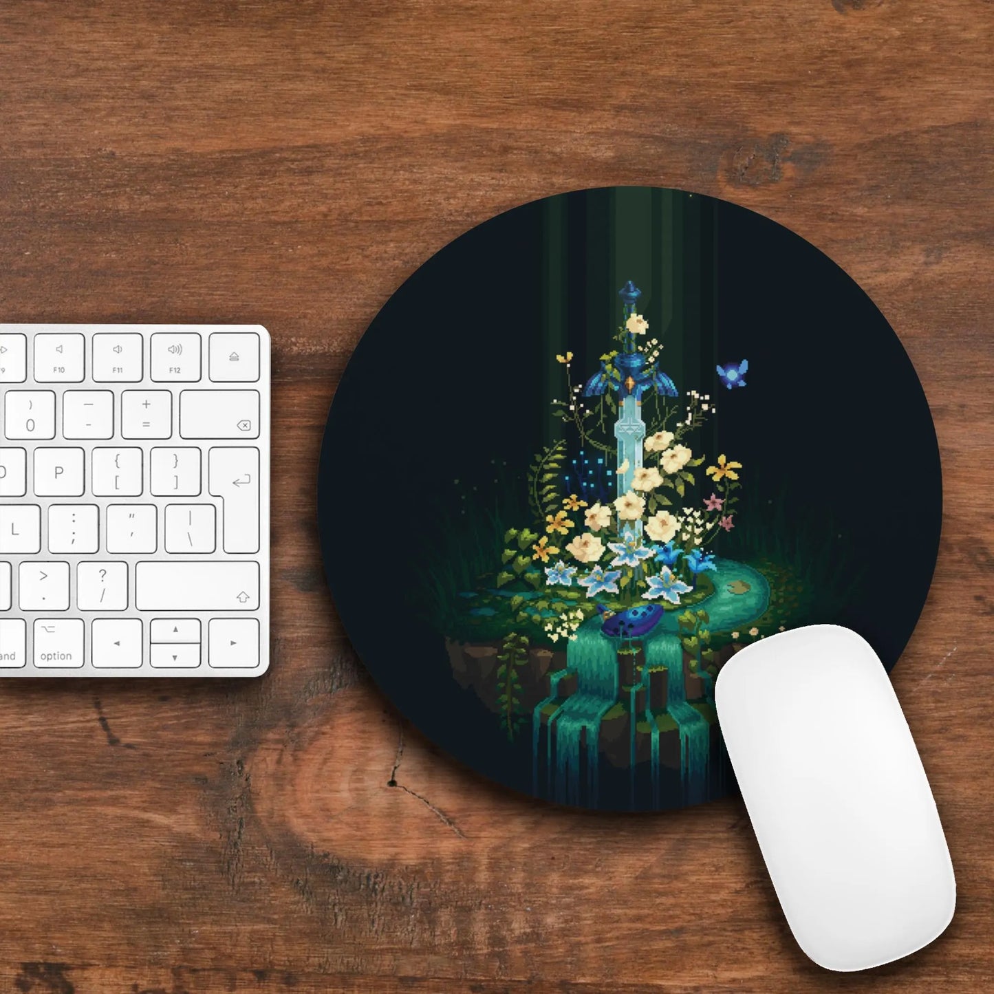 Master Sword TLOZ Desk Mat & Mouse Pad