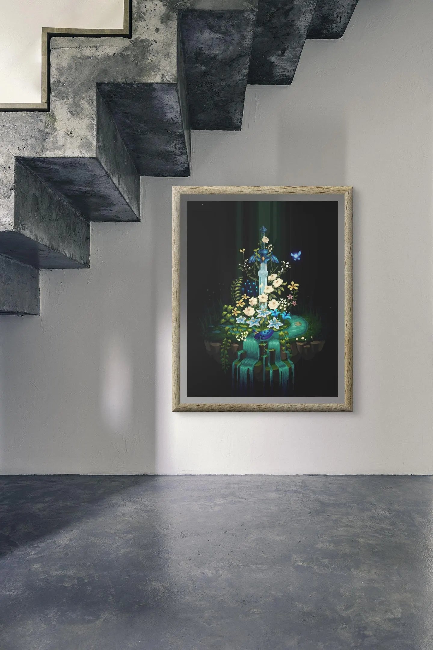 Master Sword TLOZ Museum-Quality Matte Paper Poster