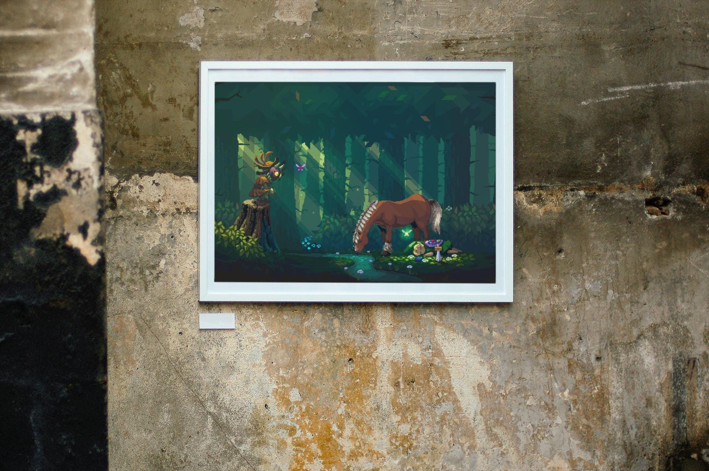 Majora's Mask TLOZ Museum-Quality Matte Paper Poster