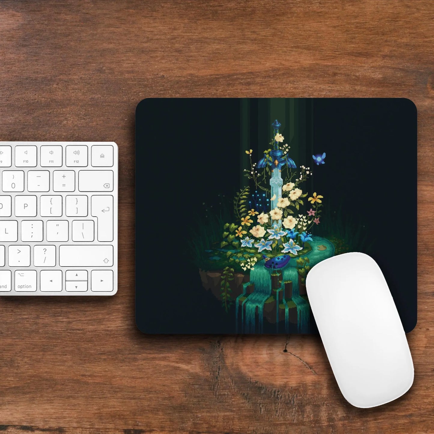 Master Sword TLOZ Desk Mat & Mouse Pad