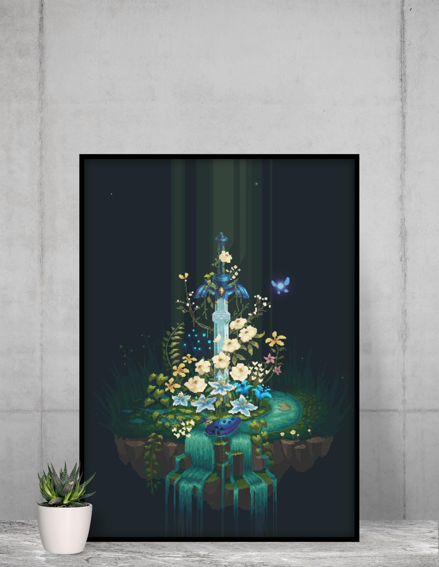 Master Sword TLOZ Museum-Quality Matte Paper Poster
