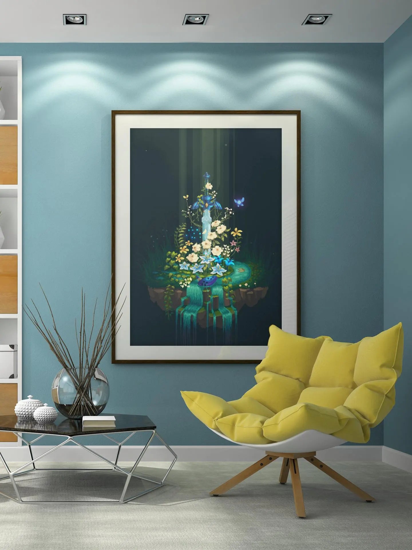 Master Sword TLOZ Museum-Quality Matte Paper Poster