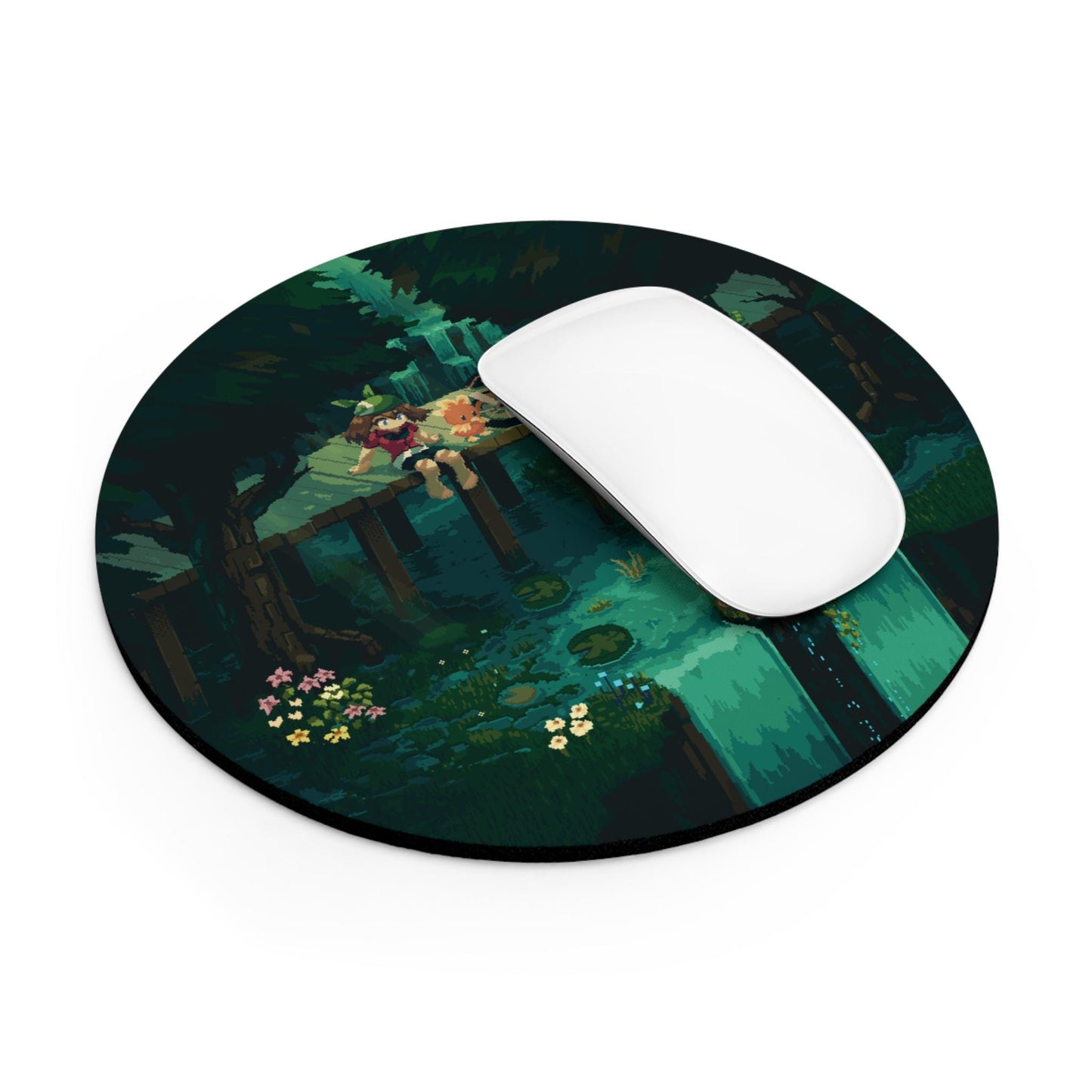 May Emerald Desk Mat & Mouse Pad