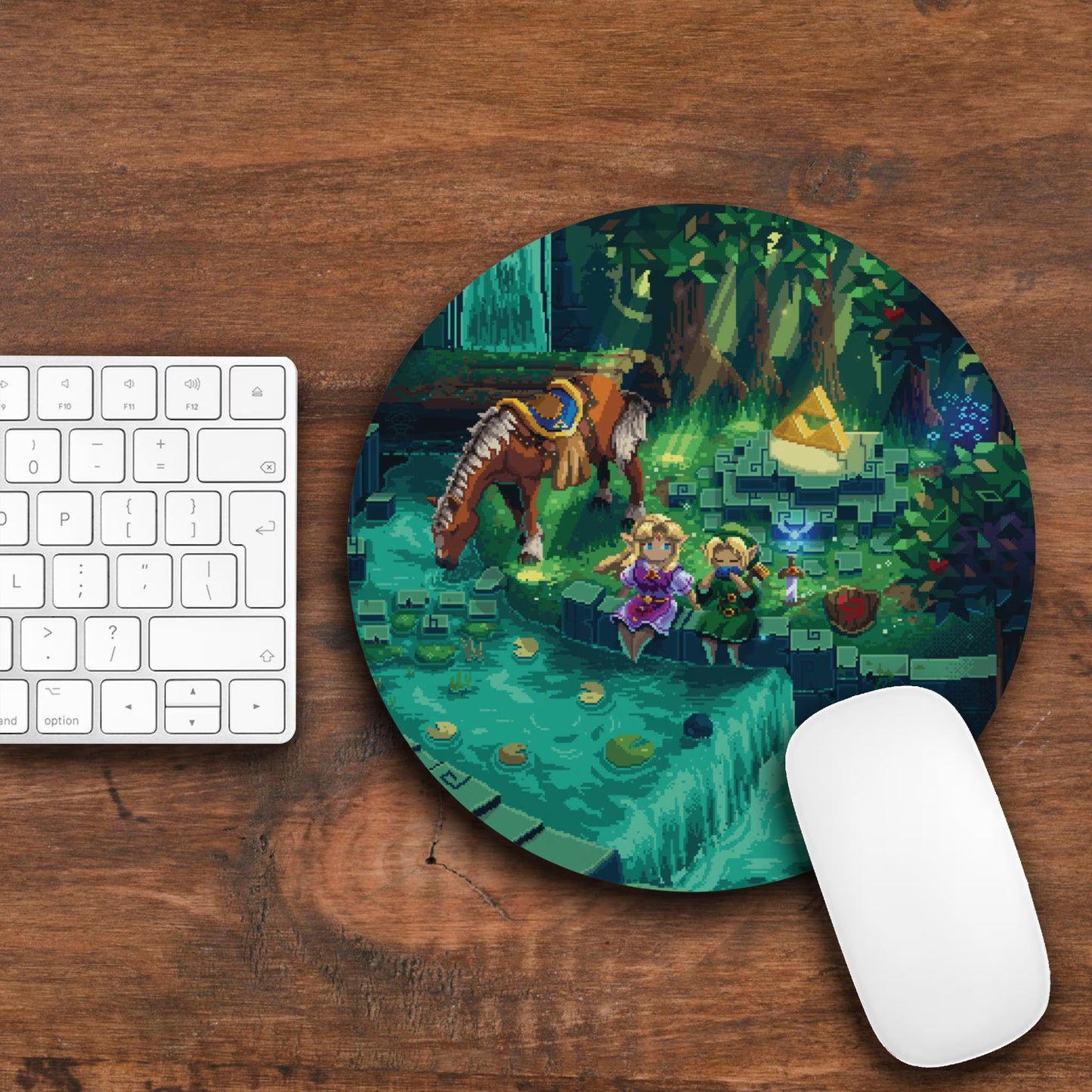 Ocarina TLOZ Desk Mat & Mouse Pad
