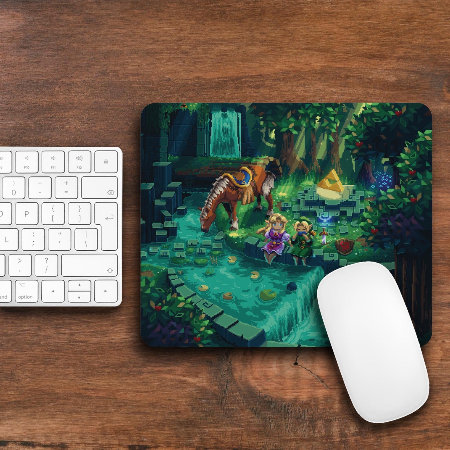 Ocarina TLOZ Desk Mat & Mouse Pad