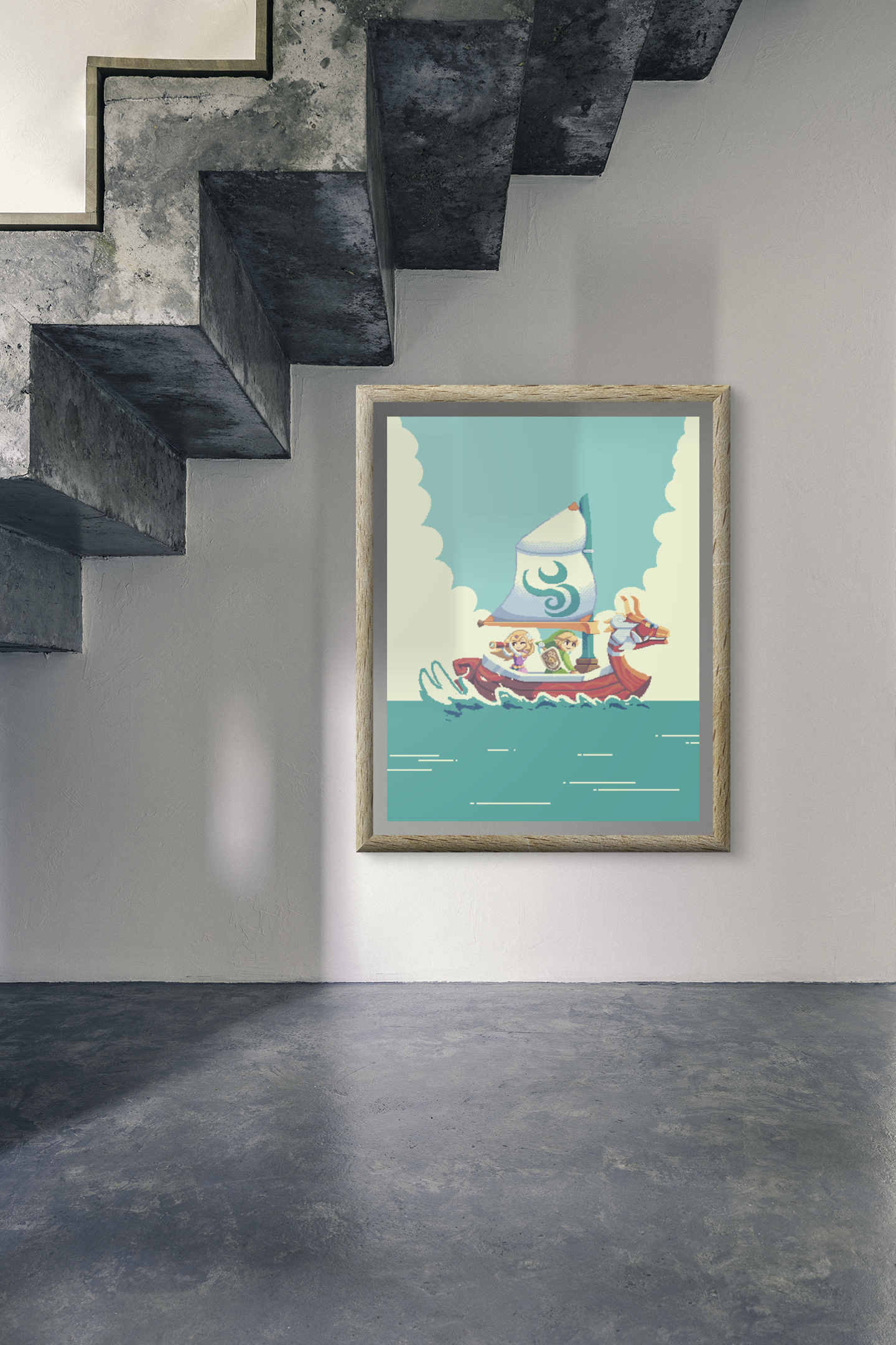 Wind Waker TLOZ Museum-Quality Matte Paper Poster