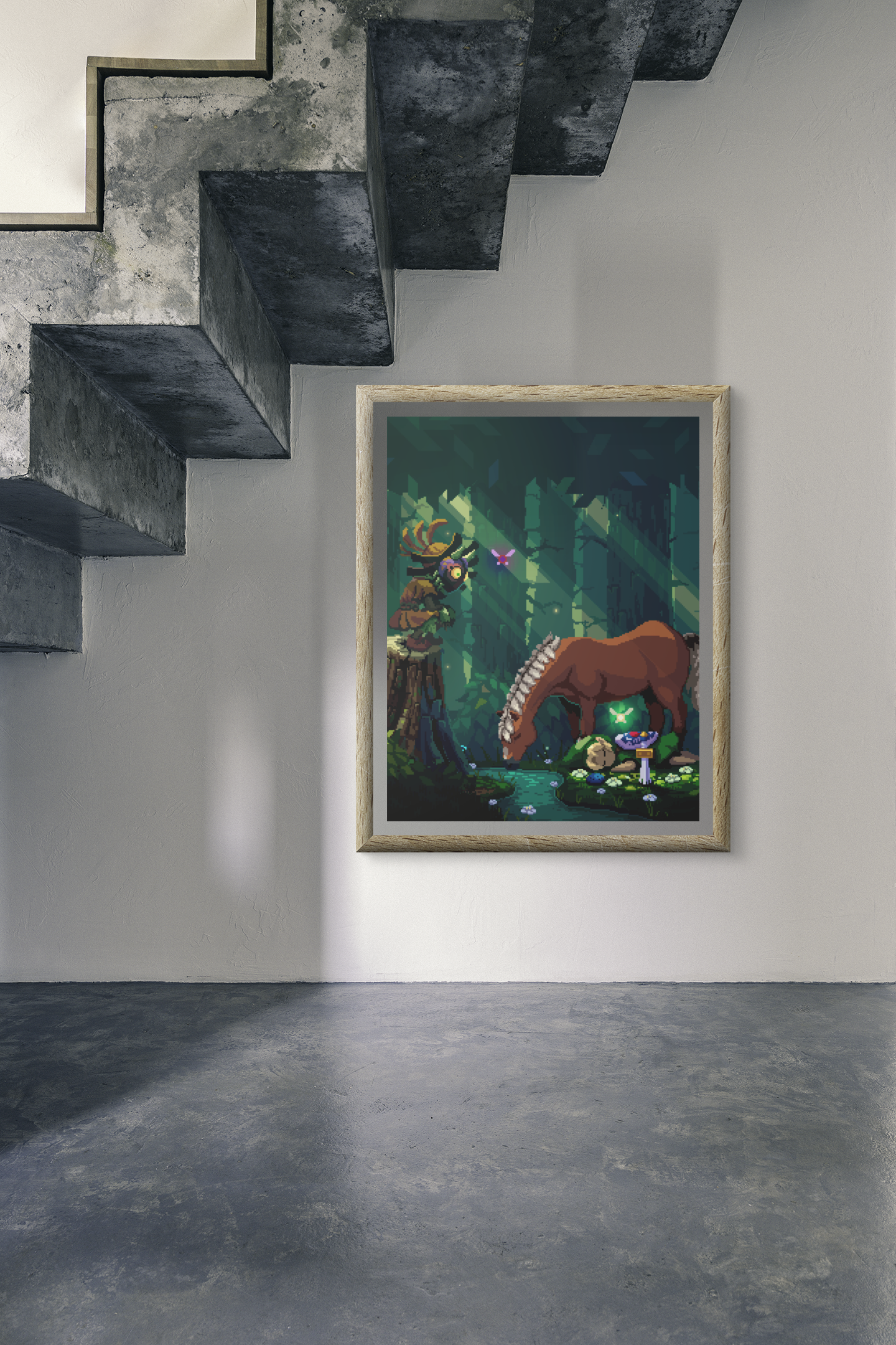 Majora's Mask TLOZ Museum-Quality Matte Paper Poster