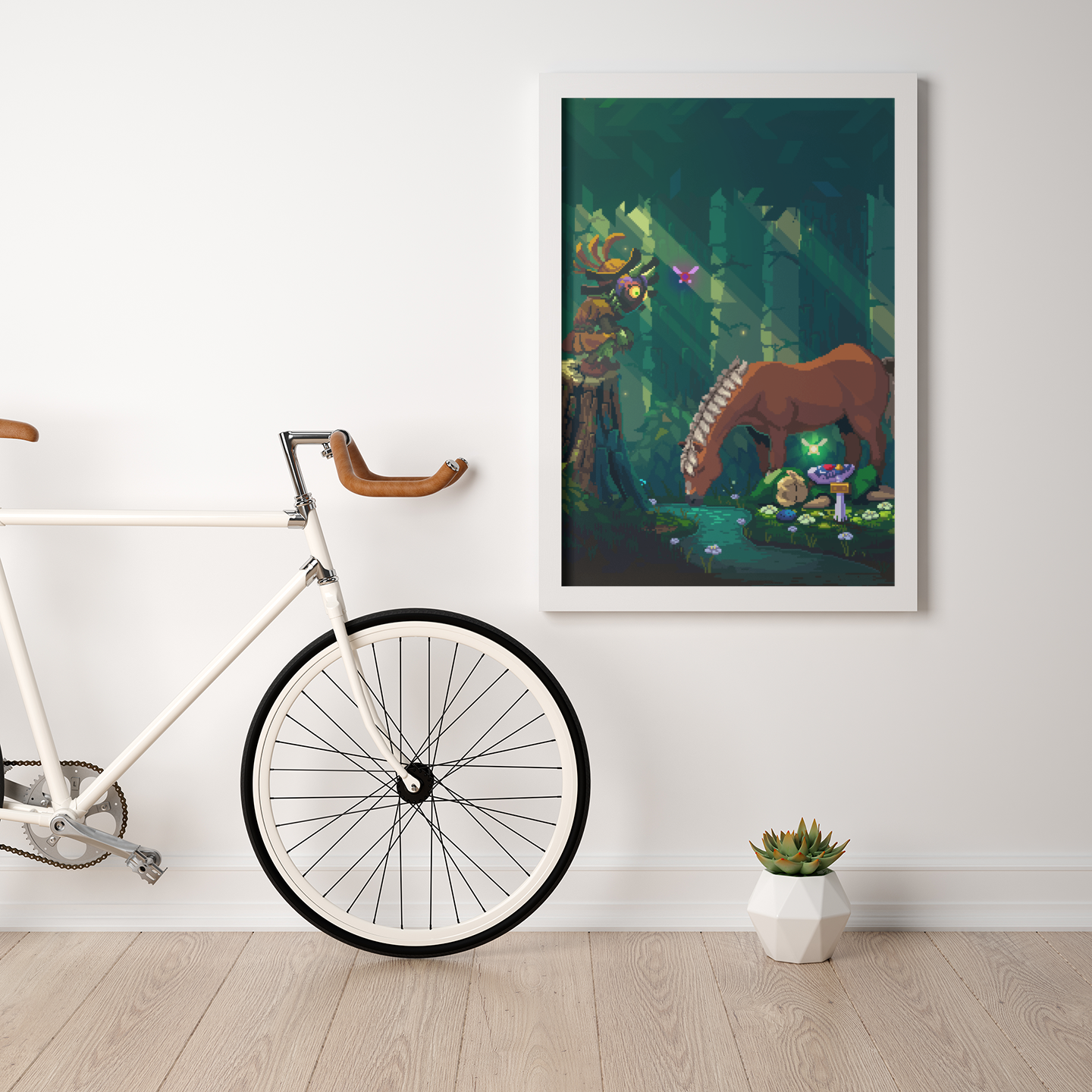 Majora's Mask TLOZ Museum-Quality Matte Paper Poster