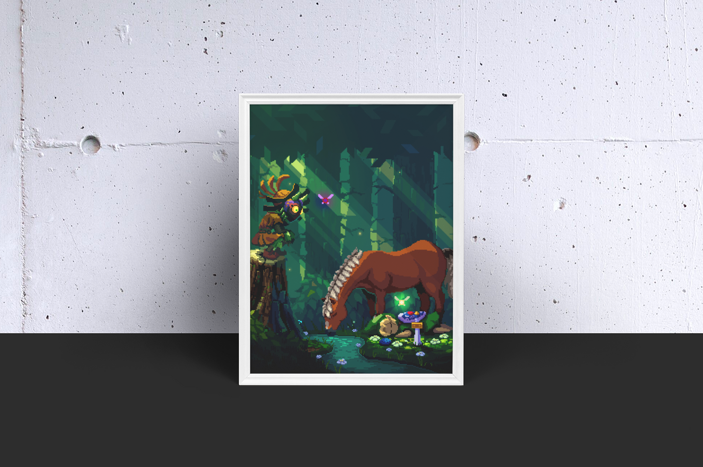 Majora's Mask TLOZ Museum-Quality Matte Paper Poster