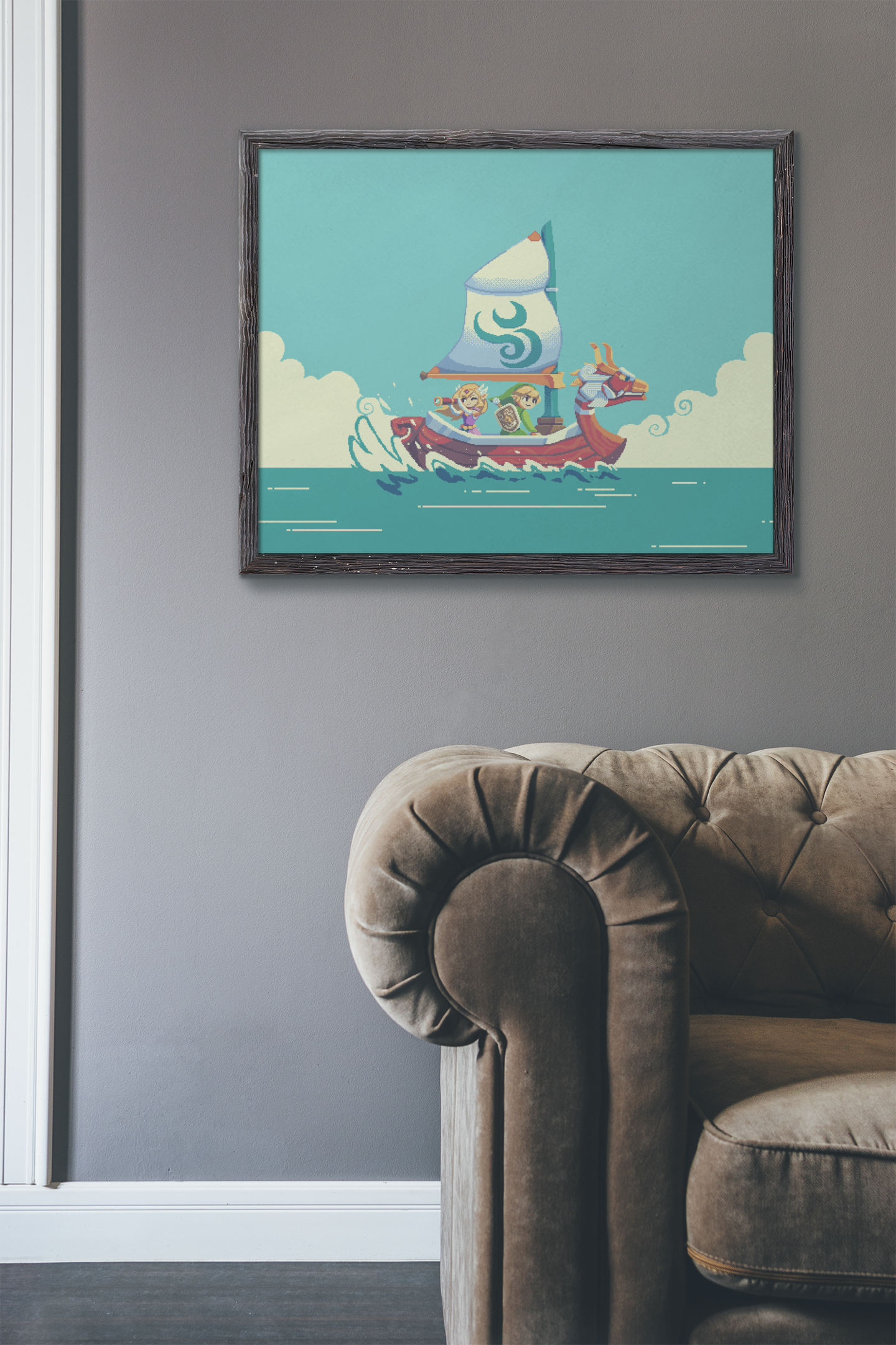 Wind Waker TLOZ Museum-Quality Matte Paper Poster